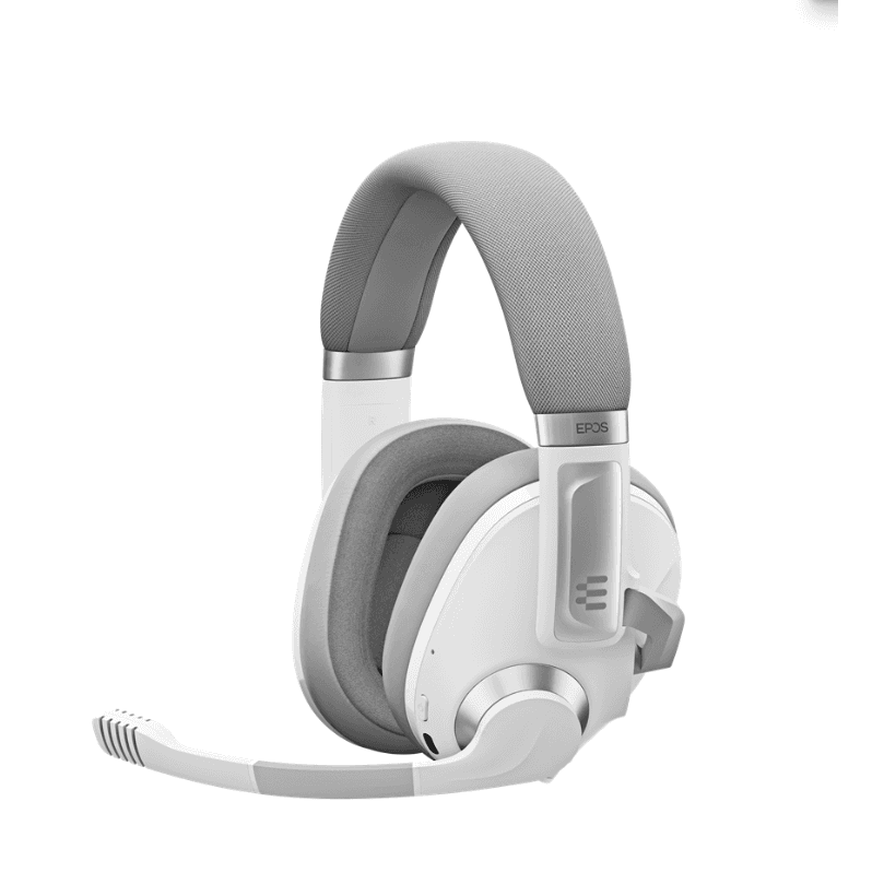 Bezdrôtové slúchadlá na uši Epos H3PRO Hybrid Ghost White