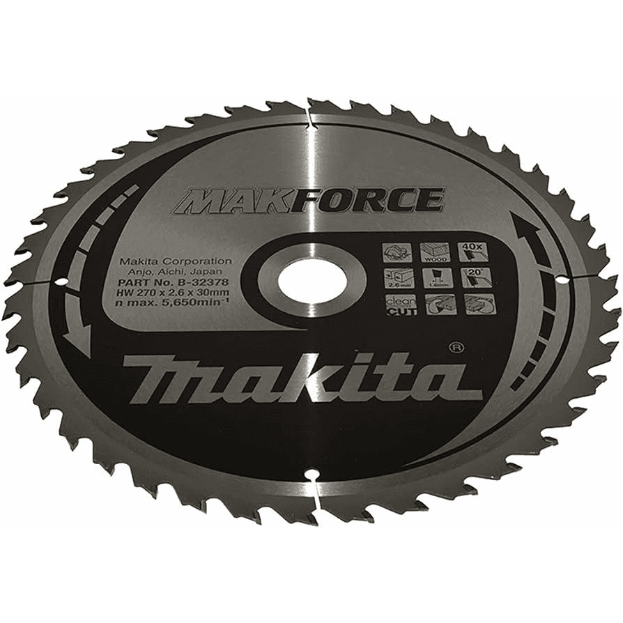 MAKITA B32378 kotúč pílka drevo 40z 30 / 270mm