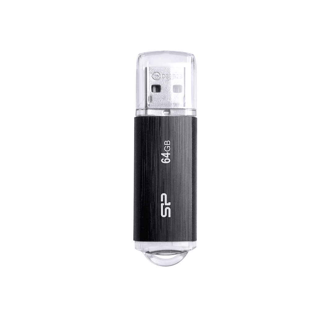 Silicon Power Ultima U02 USB kľúč 64 GB USB Typ-A 2.0 Čierna