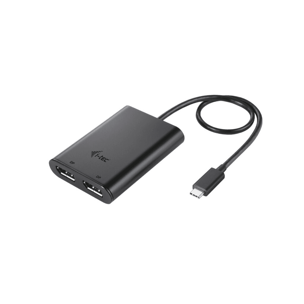 i-tec C31DUAL4K60HDMI USB grafický adaptér 7680 x 4320 px Čierna