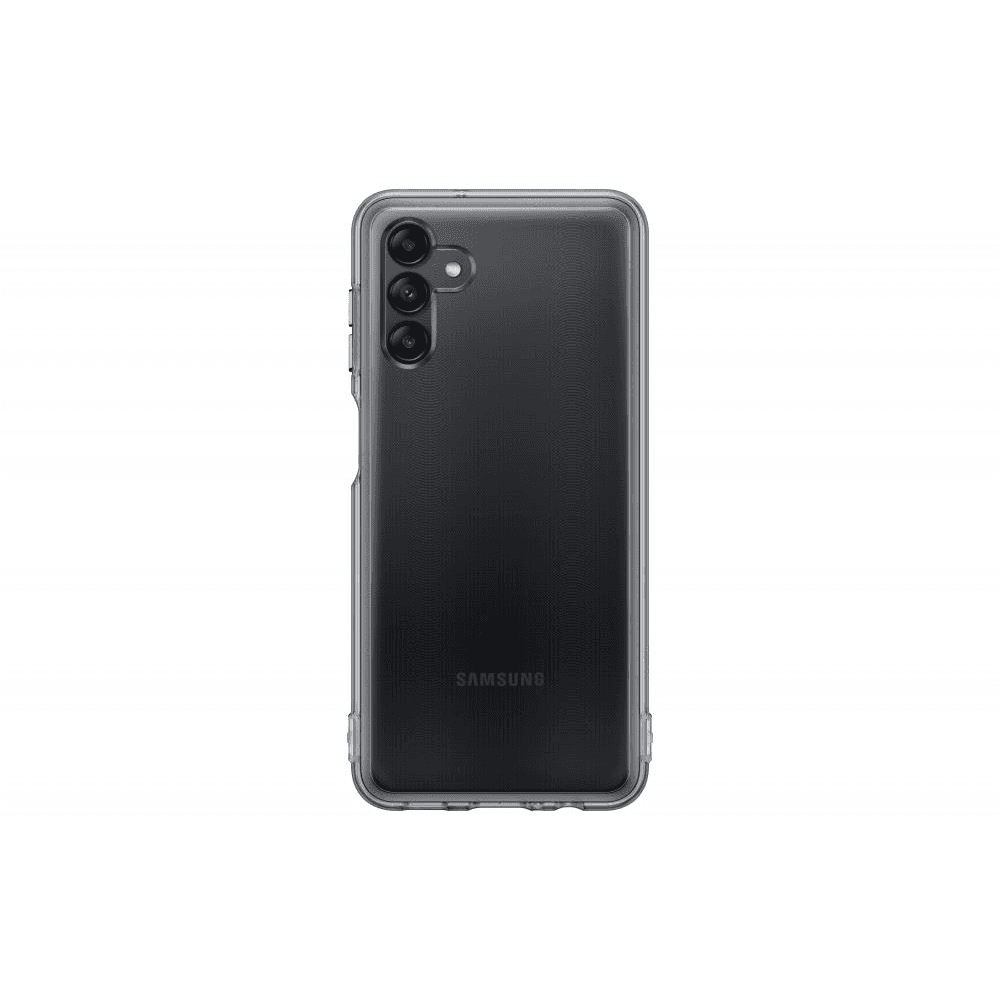 Samsung EF-QA047TBEGWW puzdro na mobilný telefón 16,5 cm (6.5") Ochranný obal Čierna, Priehľadná