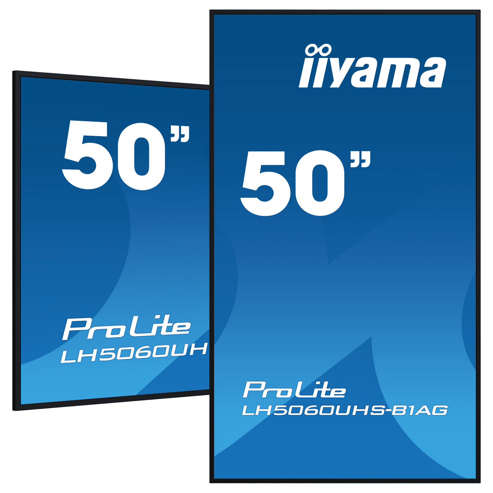 iiyama LH5060UHS-B1AG oznamovací displej Digitálna doska A 125,7 cm (49.5") LED Wi-Fi 500 cd/m² 4K Ultra HD Čierna Zabudovaný procesor Android 11 24/7