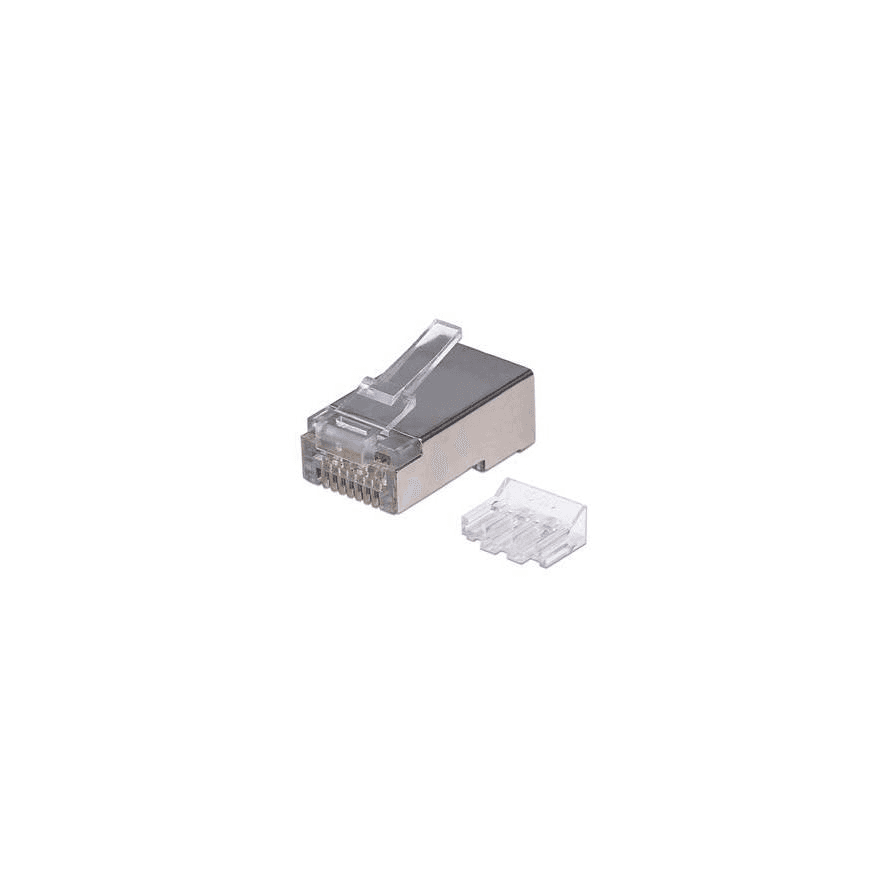 Intellinet 790505 káblový konektor RJ45 Šedá