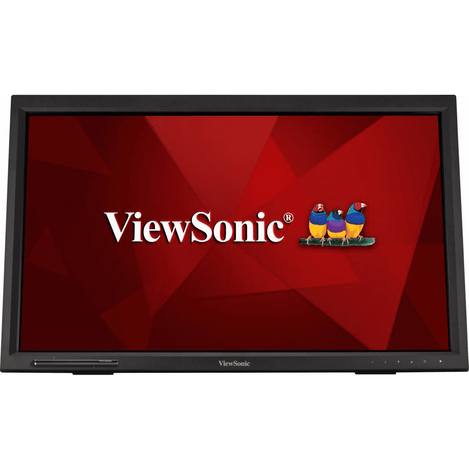 Viewsonic TD2423 LCD monitor 59,9 cm (23.6") 1920 x 1080 px Full HD LED Dotyková obrazovka Viacužívateľský Čierna