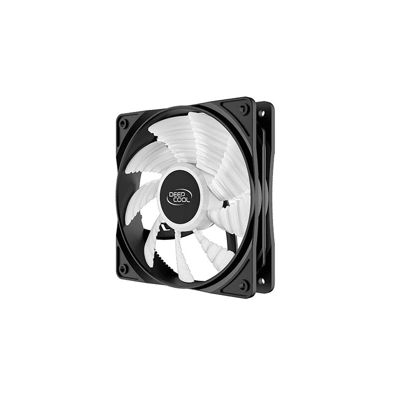 DeepCool RF120W Počítačová skriňa Ventilátor 12 cm Čierna, Priesvitné 1 kusov