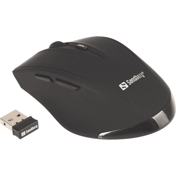Sandberg Wireless Mouse Pro myš Pravoruké RF Wireless Optický 1600 DPI