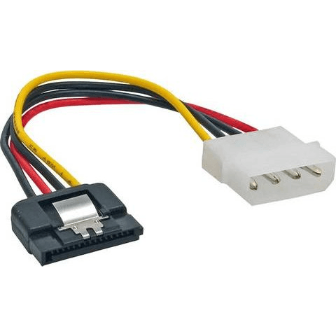 InLine 29670D SATA kábel 0,3 m SATA 15-pin Molex (4-pin) Viacfarebný