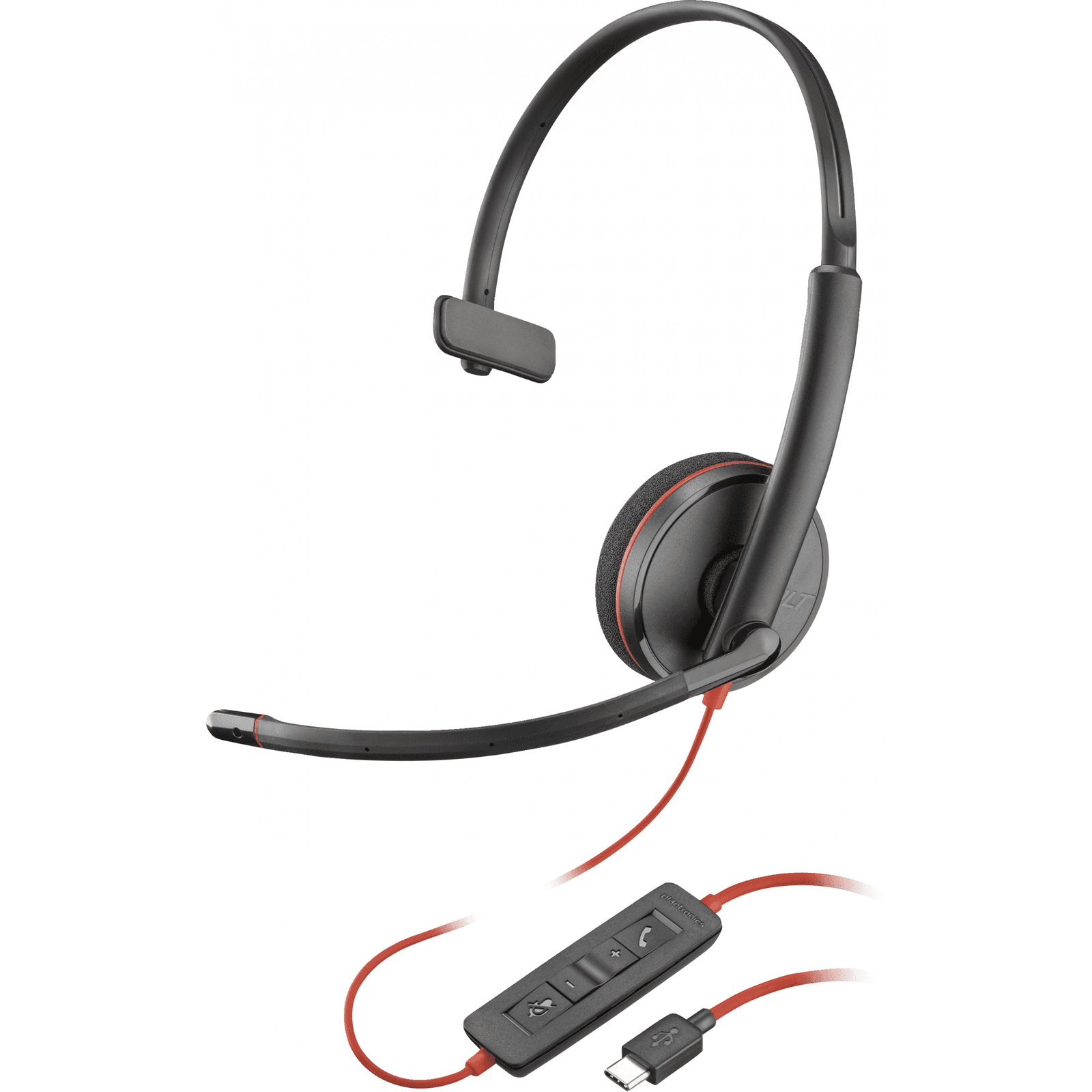 Káblové slúchadlá pre PC Blackwire 3210 +USB-C/A adaptér