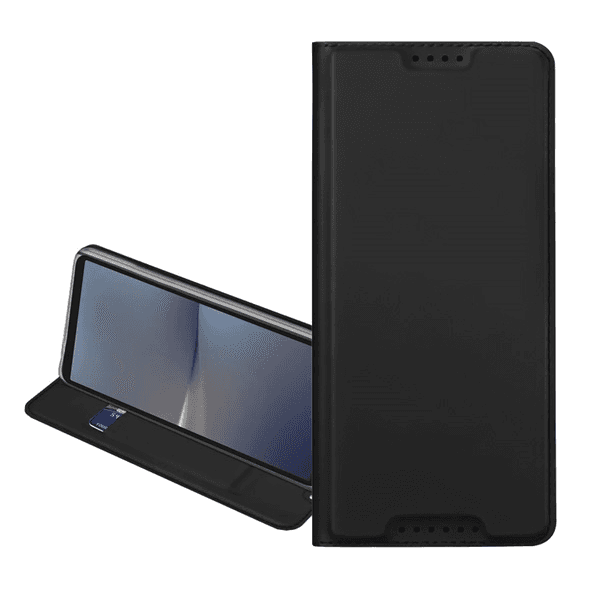 Puzdro s klapkou Dux Ducis pre Xiaomi Poco C40, čierne