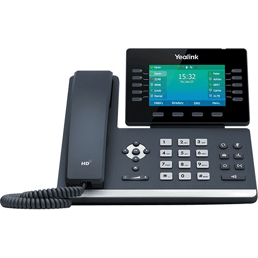 Yealink SIP-T54W IP telefón Čierna 10 riadky LCD Wi-Fi