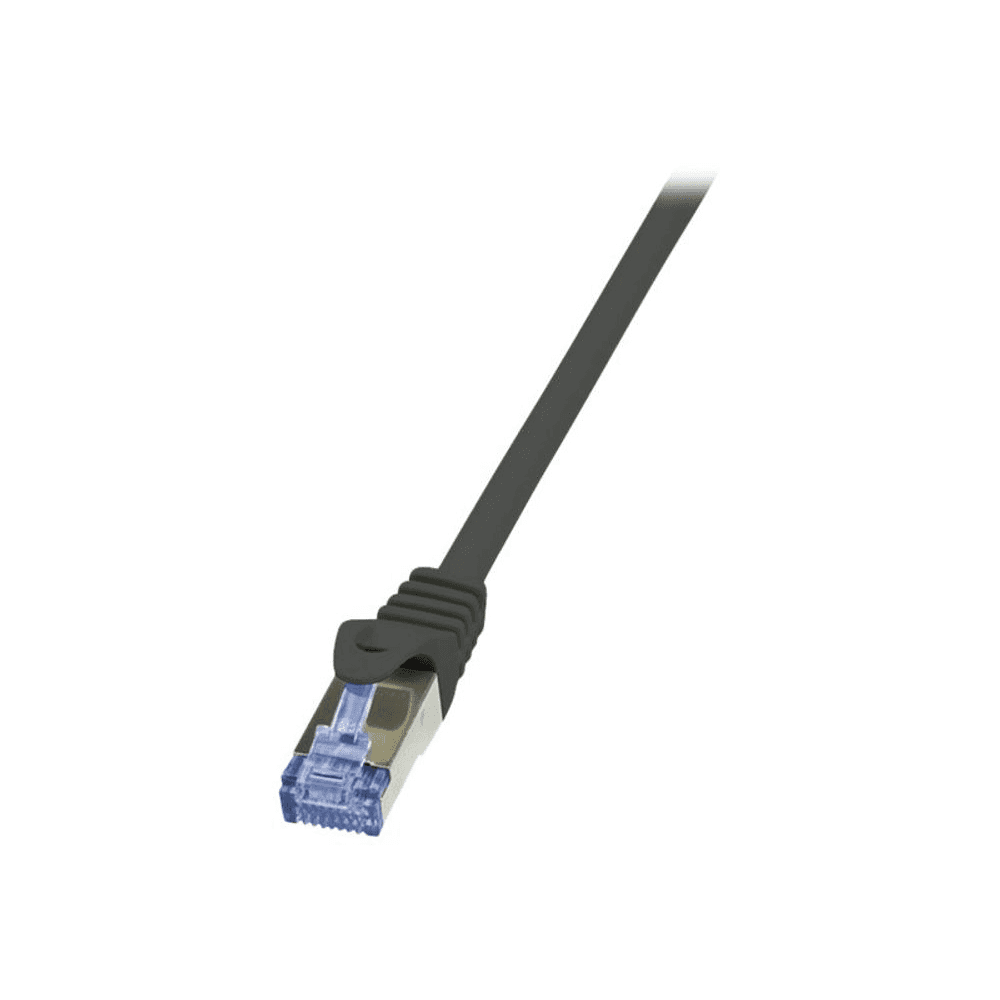 Patchcord LogiLink CQ3023S Cat.6A S/FTP 0,50 m čierny