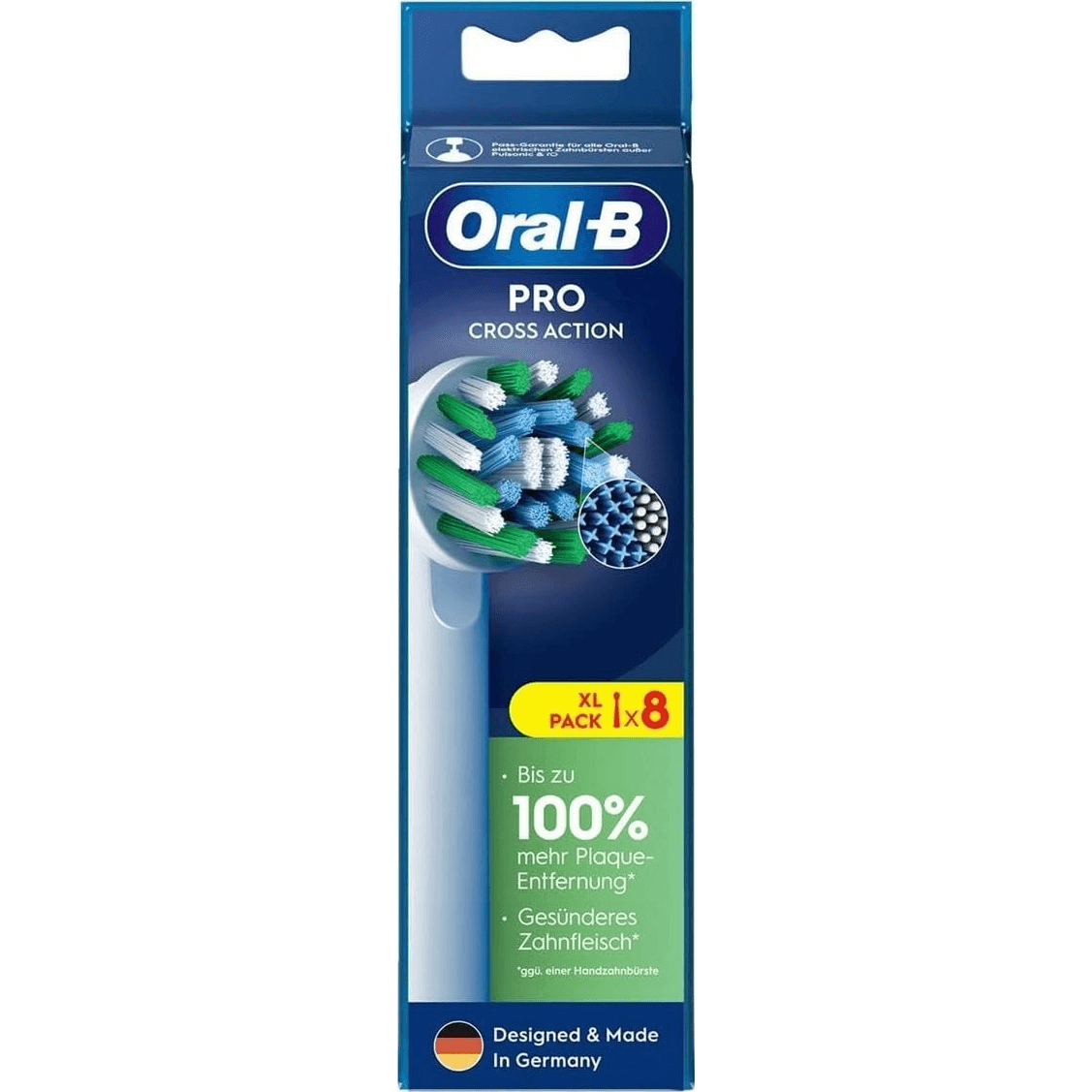 Oral-B CrossAction 8 kusov Biela