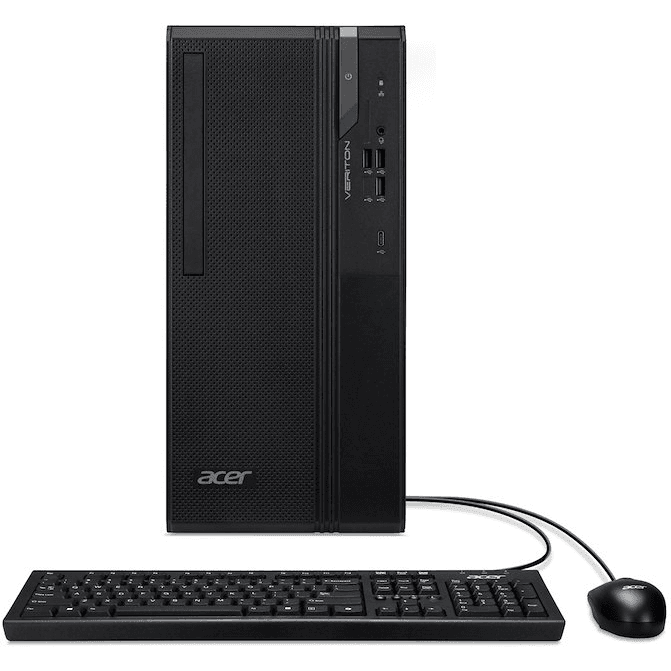 Acer Veriton VS2735G Intel Core Ultra 7 265 16 GB DDR5-SDRAM 512 GB SSD Windows 11 Pro Midi Tower PC Čierna