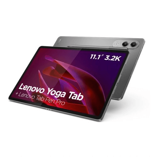 Lenovo Yoga Tab Snapdragon 256 GB 28,2 cm (11.1") 12 GB Wi-Fi 7 (802.11be) Android 15 Šedá