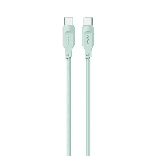 Kábel Usams USB typ C - USB typ C 1,2 m zelený