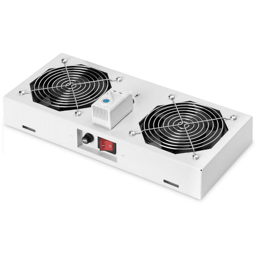 Ventilátor Digitus DN-19 FAN-2-WM-T
