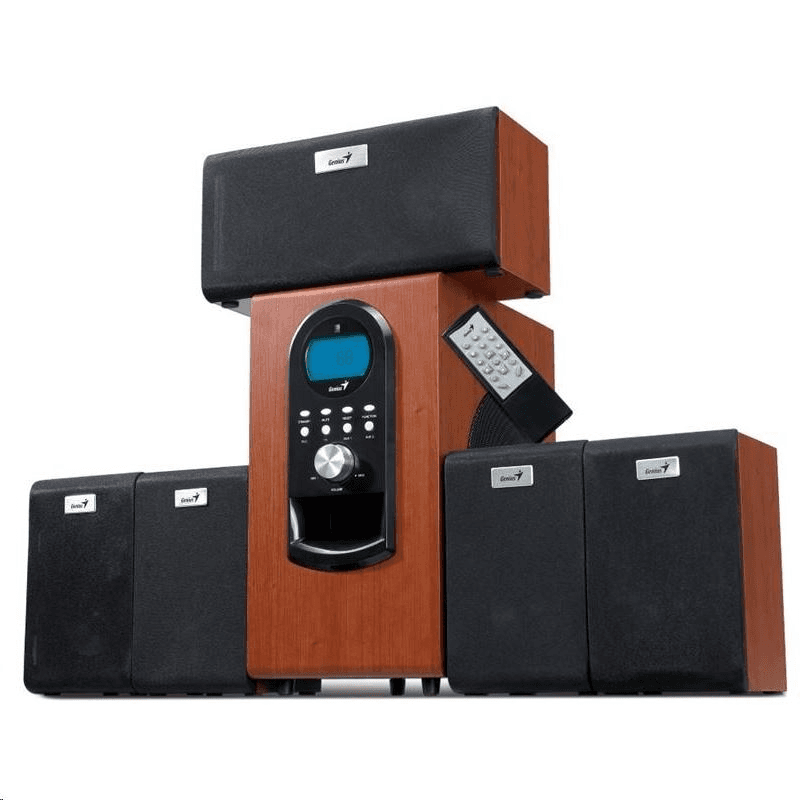 Sada reproduktorov 5.1 Genius SW-HF 5,1 200 W hnedá