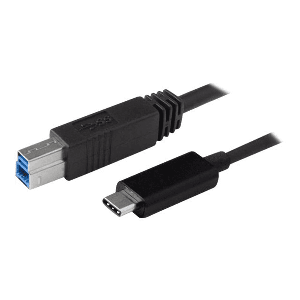 StarTech.com USB31CB1M USB kábel 1 m USB 3.2 Gen 2 (3.1 Gen 2) USB C USB B Čierna