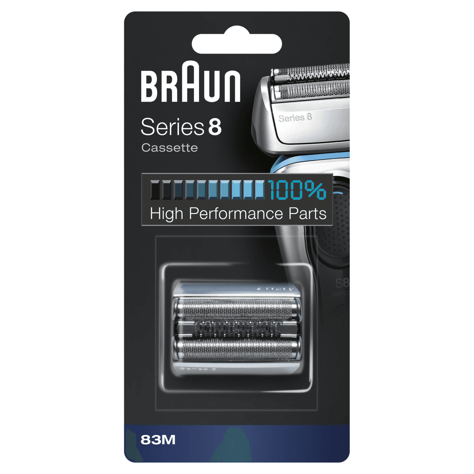 Vymeniteľná hlavica holiace strojčeky Braun 8 83M