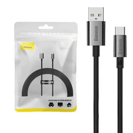 Kábel Baseus USB - USB typ C 2 m čierny