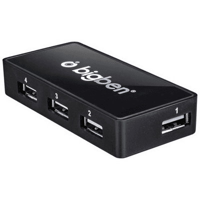 BigBen USB Hub Firmowy Hub USB 2.0 4-porty +zasilacz