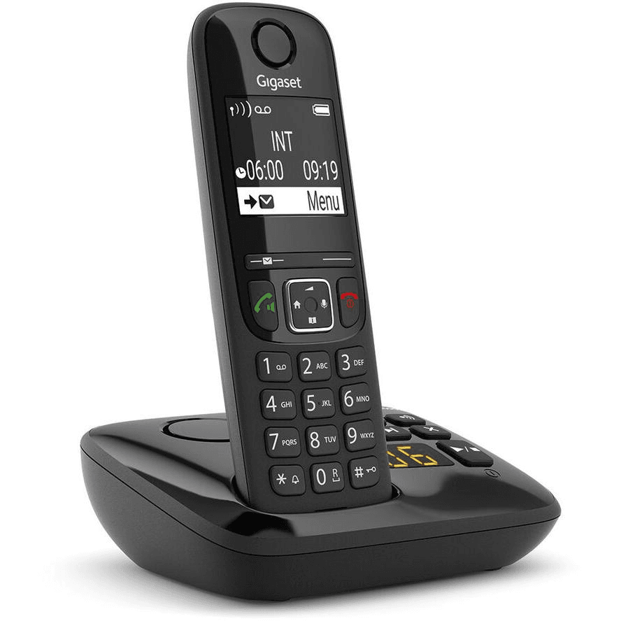 Bezdrôtový telefón Gigaset AS690A DECT čierny