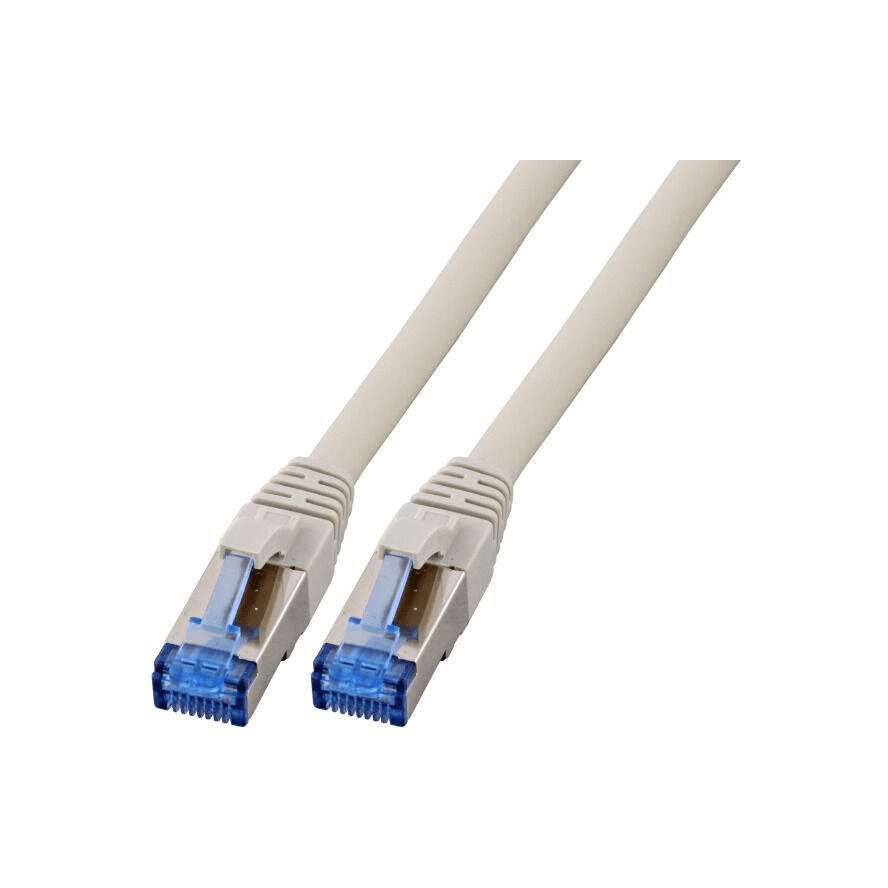 EFB Elektronik K5525FGR.0,25 sieťový kábel 0,25 m Cat6a S/FTP (S-STP) Sivá