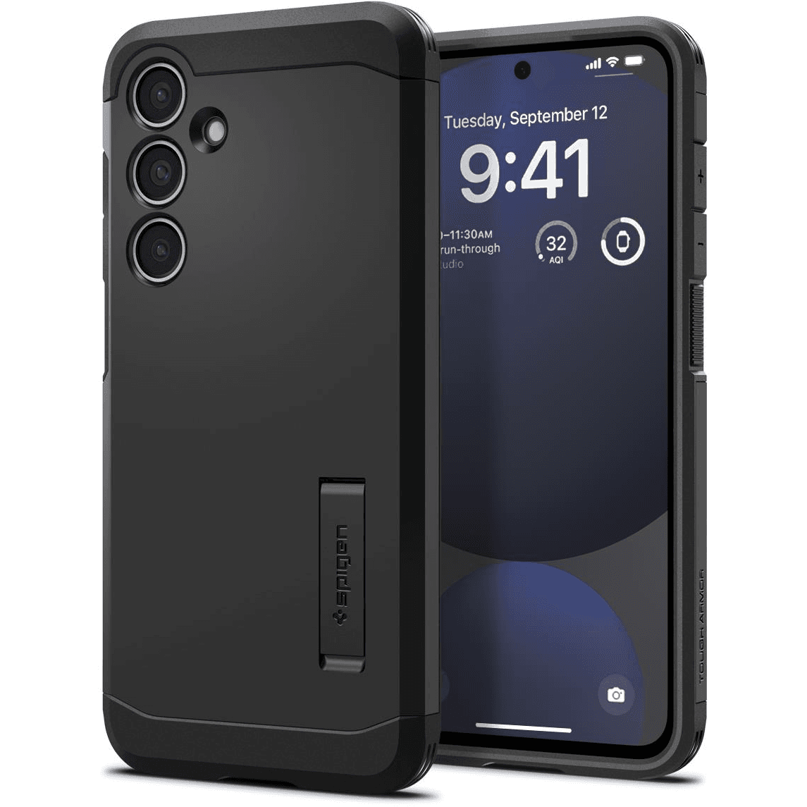 Puzdro Spigen Tough Armor pre Samsung S24 FE – pancierové