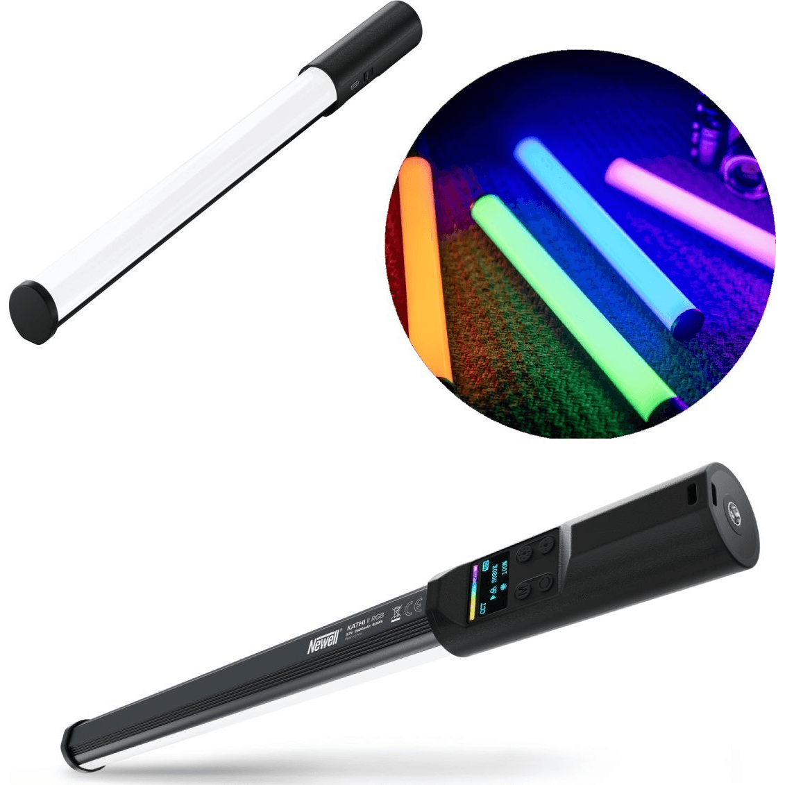 LED mečová lampa Newell RGB Kathi II 2500 - 9000 K