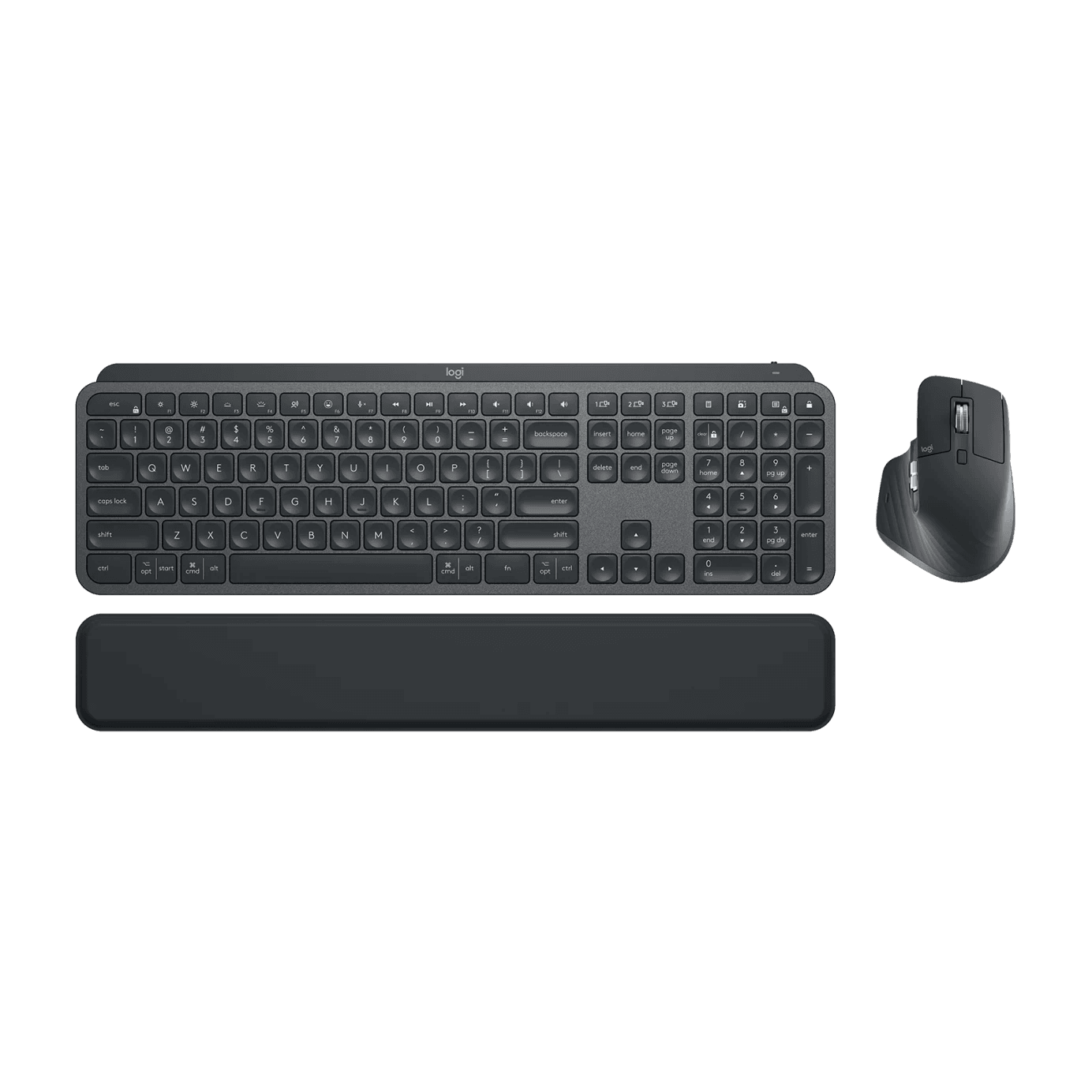 Logitech MX Keys combo for Business Gen 2 klávesnica Obsahuje myš Kancelária RF Wireless + Bluetooth QWERTY US International Grafit