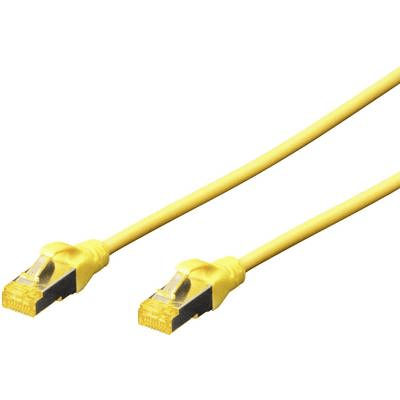Digitus DK-1644-A-0025/Y sieťový kábel 0,25 m Cat6a S/FTP (S-STP) Žltá