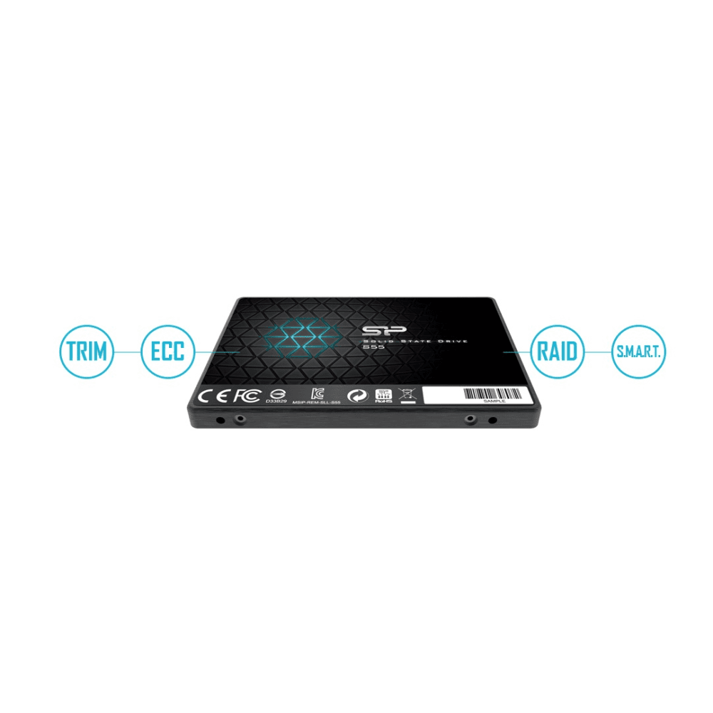 Silicon Power Slim S55 2.5" 120 GB Serial ATA III TLC