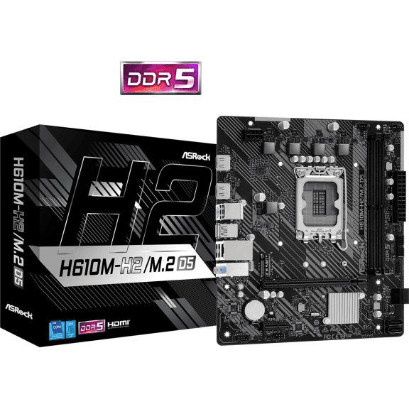 Základná doska Micro ATX ASRock H610M-H2/M.2 D5