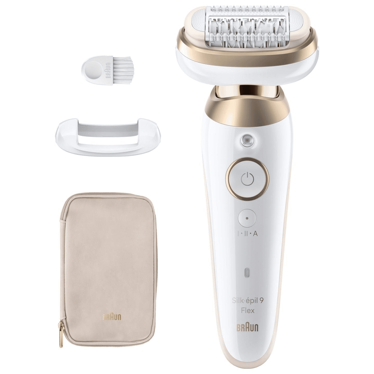 Braun Silk-épil 9 BR2-225328 epilátor 40 pinzety/pinziet Šedá, Biela