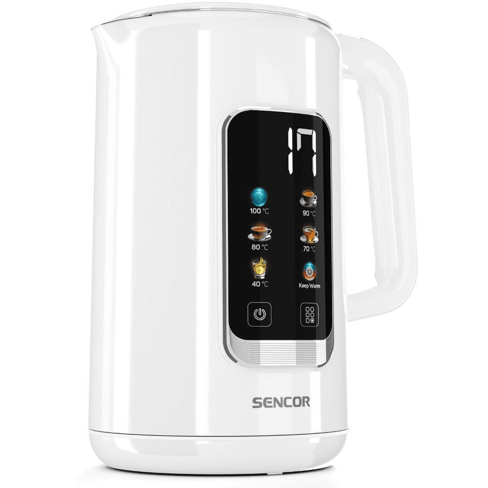 Rýchlovarná kanvica Sencor SWK 0950WH 2200W 1,7L BIELA