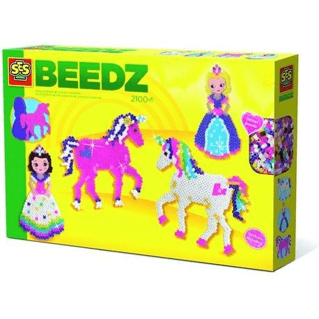 SES Creative Beedz Iron on beads unicorns and princesses