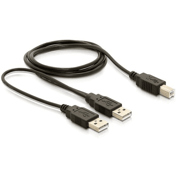 Pripojenie USB 2.0 2xA/B wt>wt 1,0M