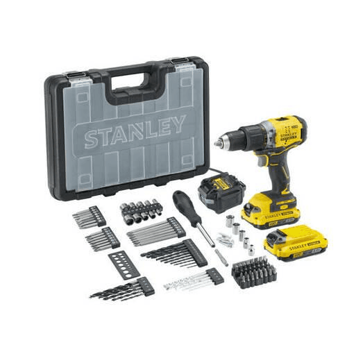 Akumulátorový skrutkovač Stanley 18 V 2x2,00 Ah 60 Nm s kufrom