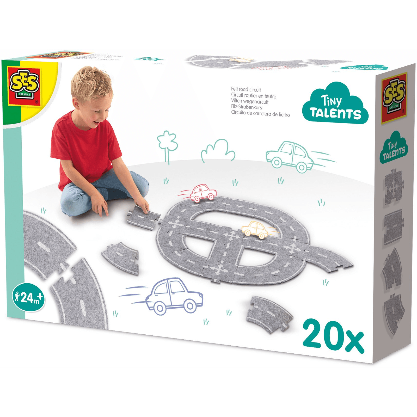 SES Creative Tiny Talents 13151 puzzle Skladačka z tvarov 20 kusov Ďalší
