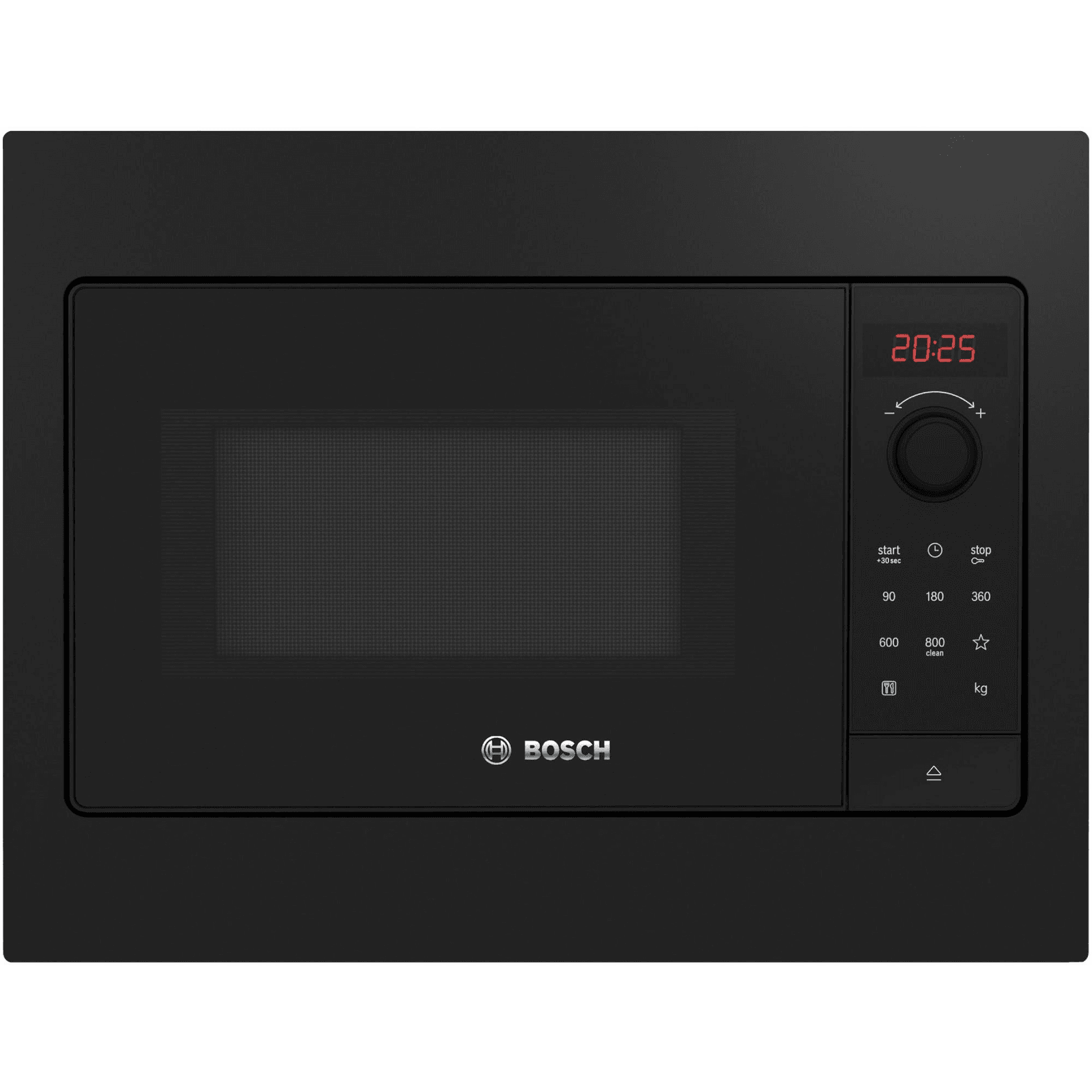 Bosch Serie 2 BFL523MB4 mikrovlnná rúra Čierna Sólo mikrovlnná rúra Vstavaný 20 L 800 W