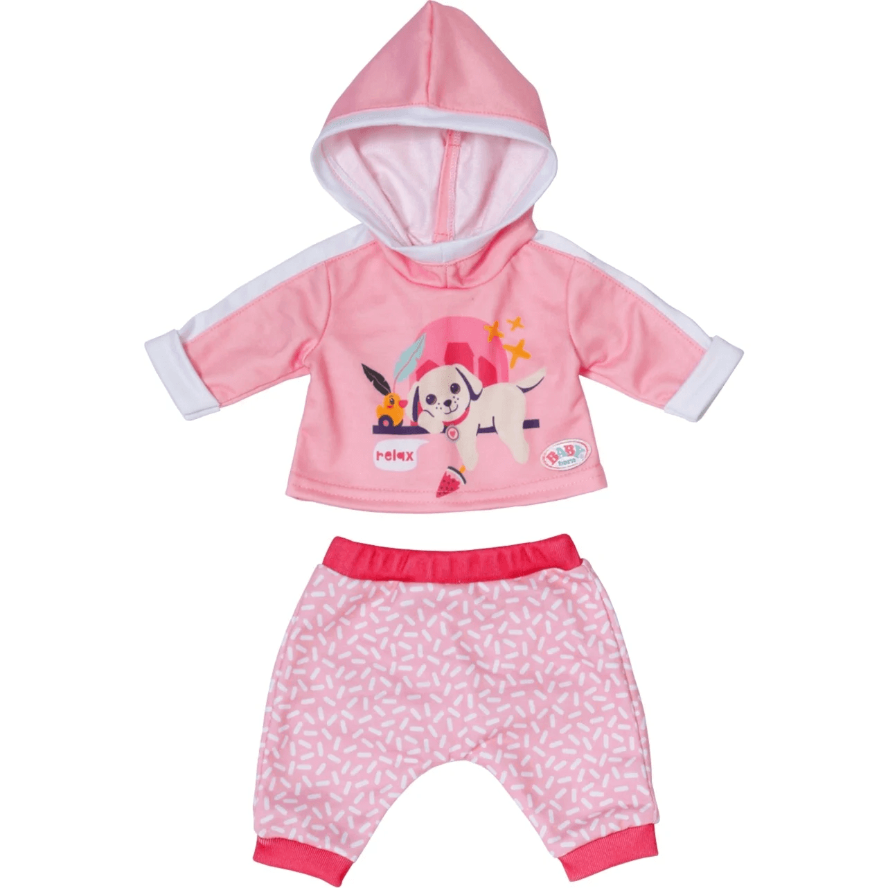 BABY born Jogging Suit Pink 43cm sada oblečenia pre bábiku