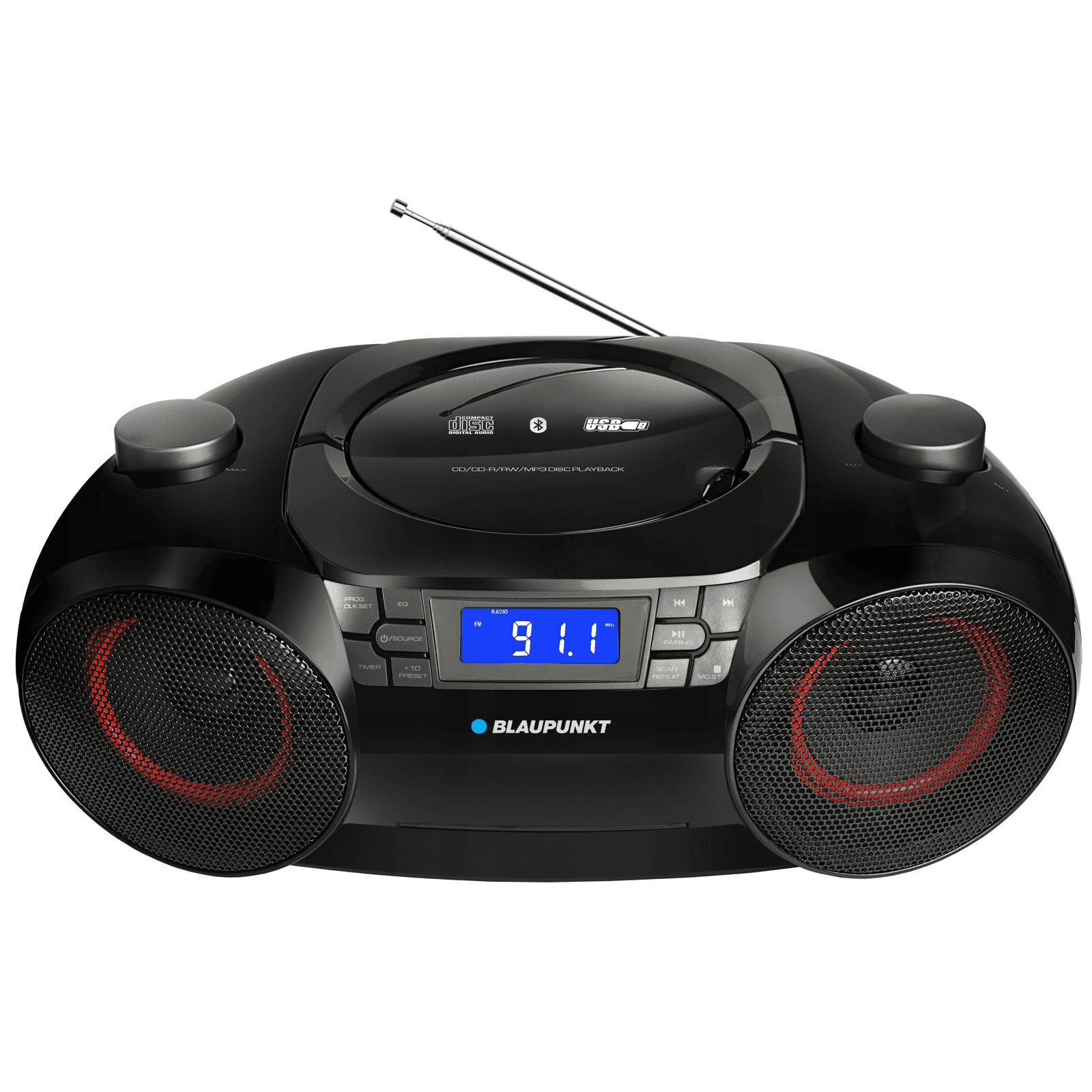 Rádio s CD prehrávačom Blaupunkt BB18BK čierne