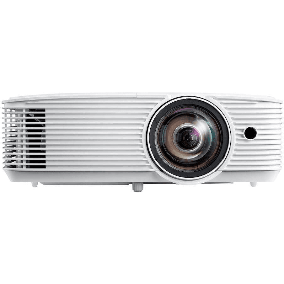 DLP projektor Optoma W309ST; biely