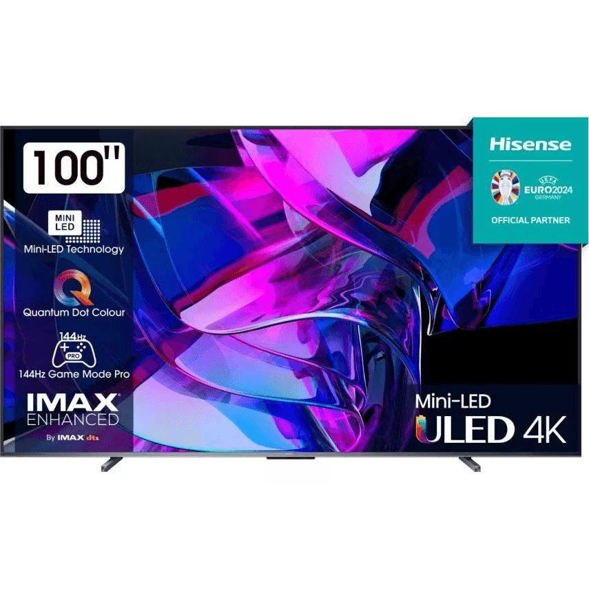 Hisense U7KQ 100U7KQ televízor 2,54 m (100") 4K Ultra HD Smart TV Wi-Fi Čierna 500 cd/m²