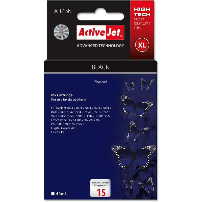 Atrament ActiveJet 5904356284723 pre HP čierny (black)