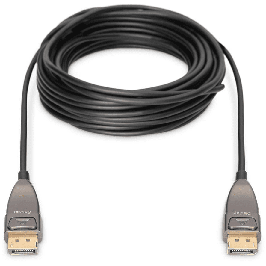 Hybridný prepojovací kábel AOC DisplayPort 1.4 8K/60Hz UHD DP/DP M/M 15m