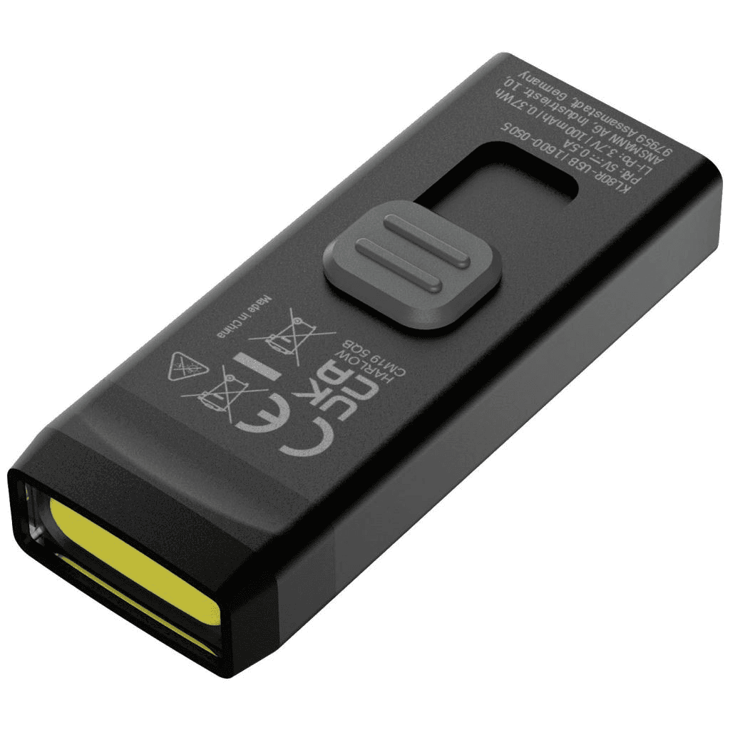 Kľúčenka s baterka Ansmann KL80R USB, 80 lm, nabíjateľná 1600-0505
