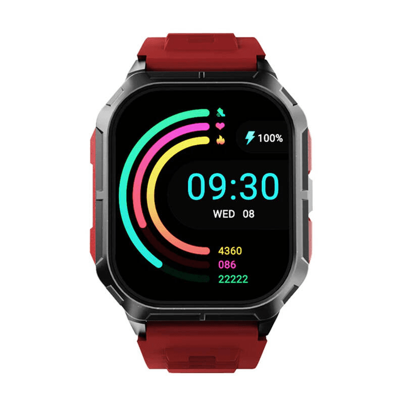 HiFuture Hodinky Smartwatch FutureFit Ultra 3 IP68 TFT 2" červená