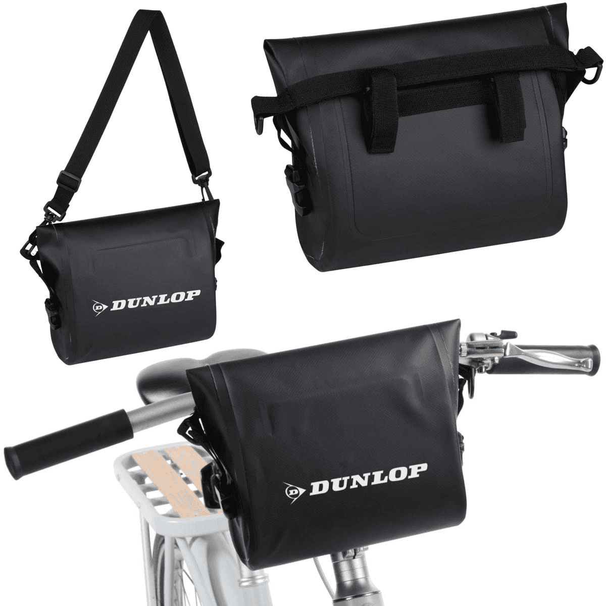 Predná cyklistická taška Dunlop Taška na riadidlá 1l