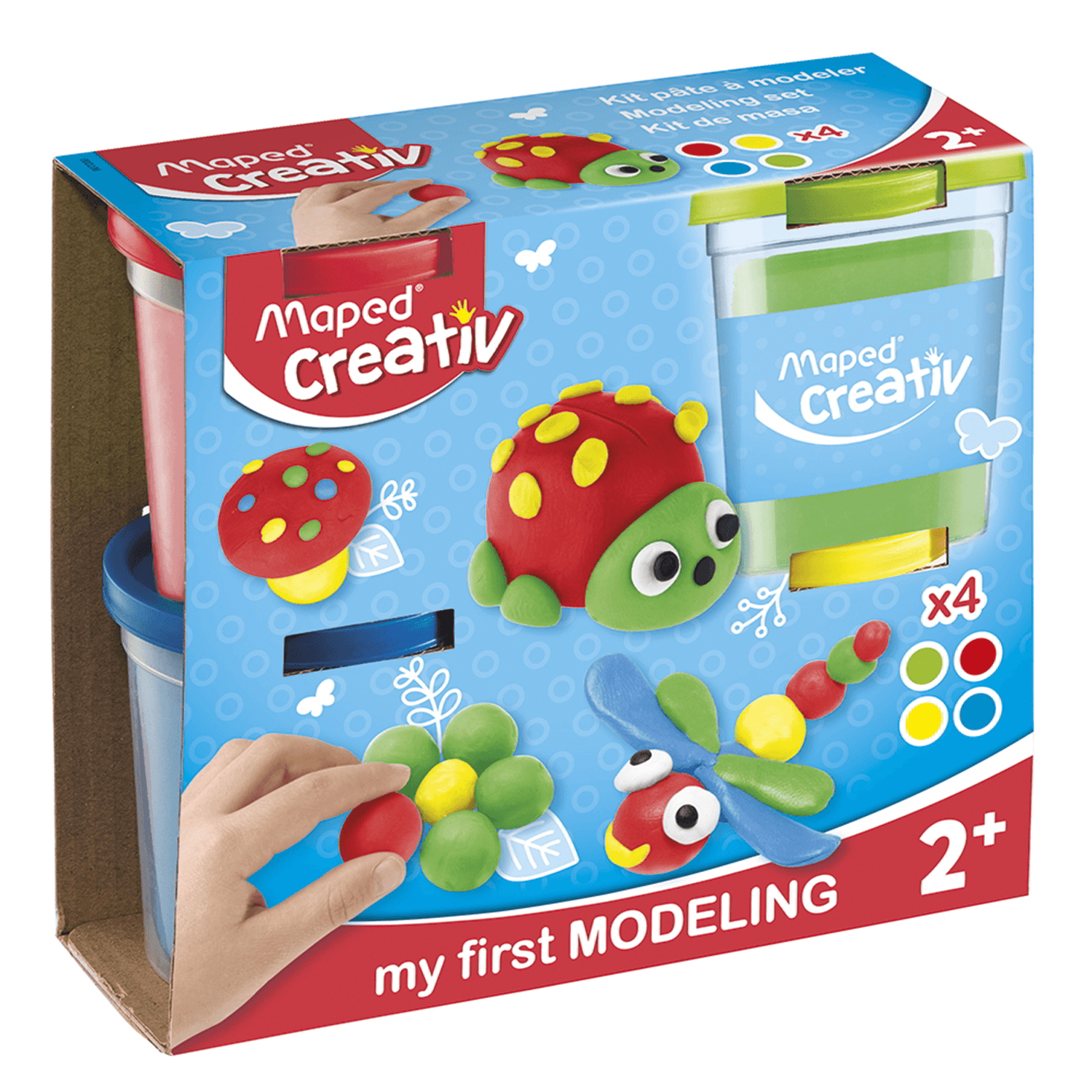 Maped Creativ Moje prvé modelovacie Plastelína 4x120 g